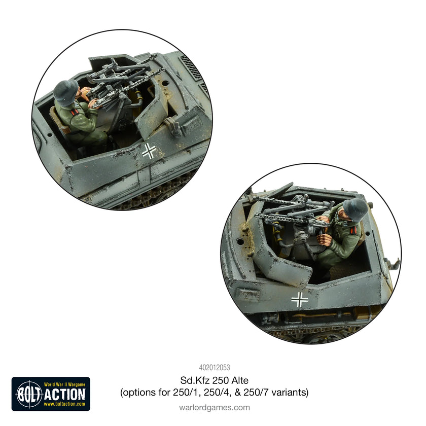 Bolt Action - Sd.Kfz 250 Alte (Options for 250/1, 250/4 & 250/7)