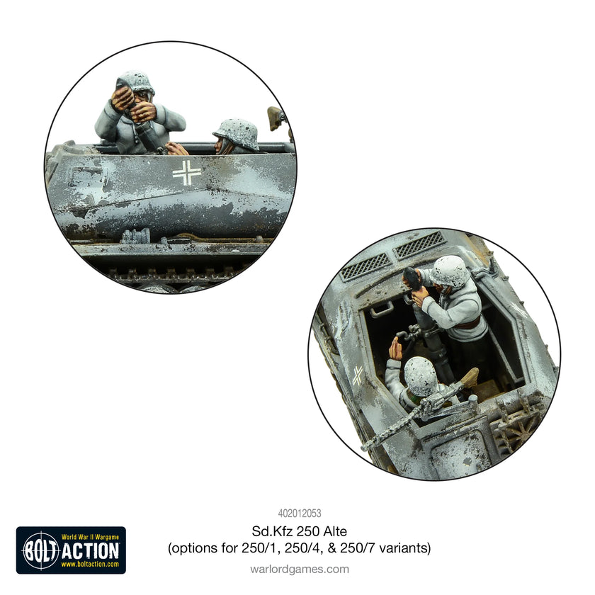 Bolt Action - Sd.Kfz 250 Alte (Options for 250/1, 250/4 & 250/7)