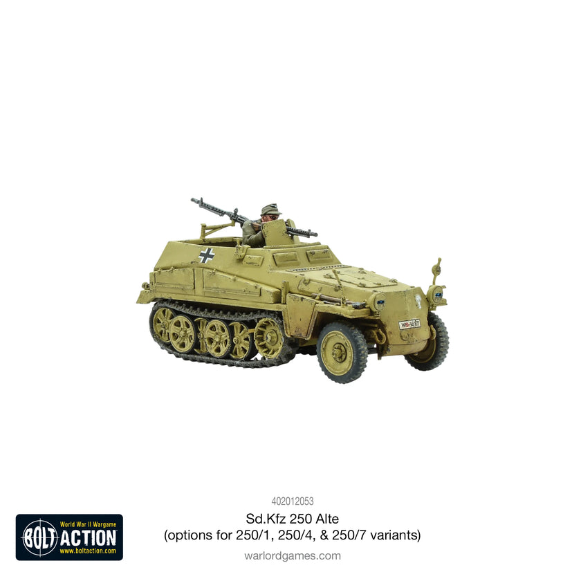 Bolt Action - Sd.Kfz 250 Alte (Options for 250/1, 250/4 & 250/7)