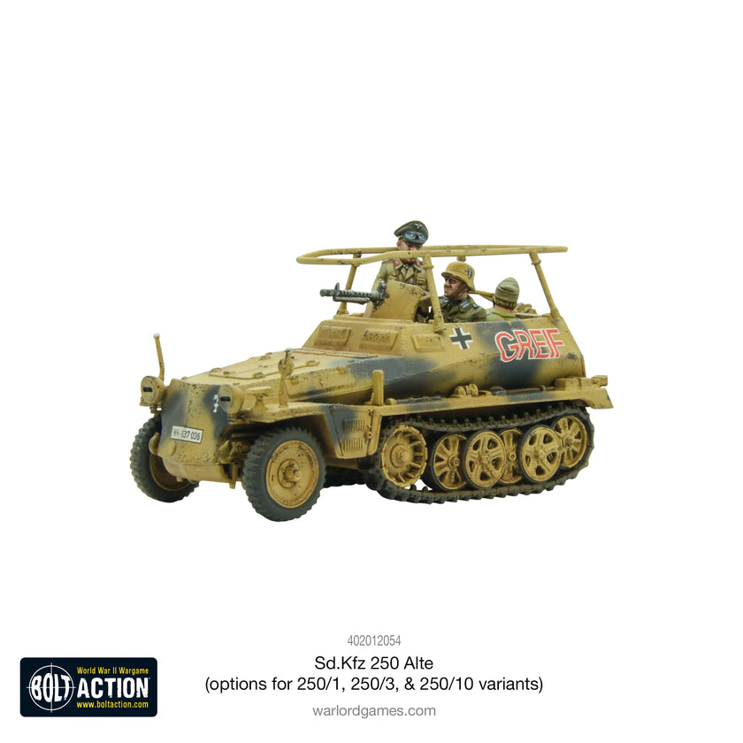 Bolt Action - Sd.Kfz 250 (Alte) half-track (250/1, 250/3 or 250/10 variants)