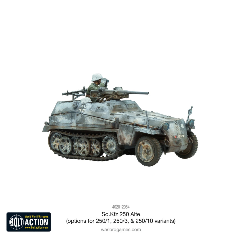 Bolt Action - Sd.Kfz 250 (Alte) half-track (250/1, 250/3 or 250/10 variants)