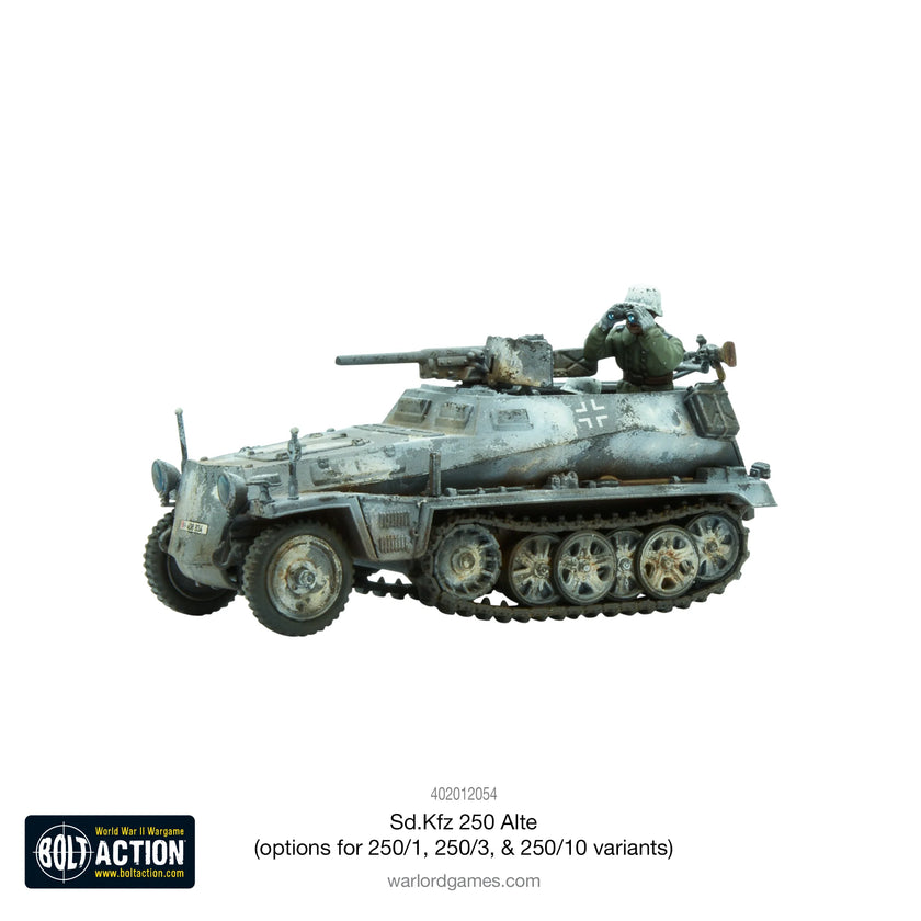 Bolt Action - Sd.Kfz 250 (Alte) half-track (250/1, 250/3 or 250/10 variants)