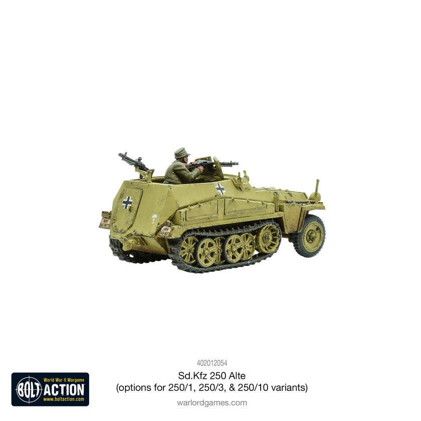 Bolt Action - Sd.Kfz 250 (Alte) half-track (250/1, 250/3 or 250/10 variants)