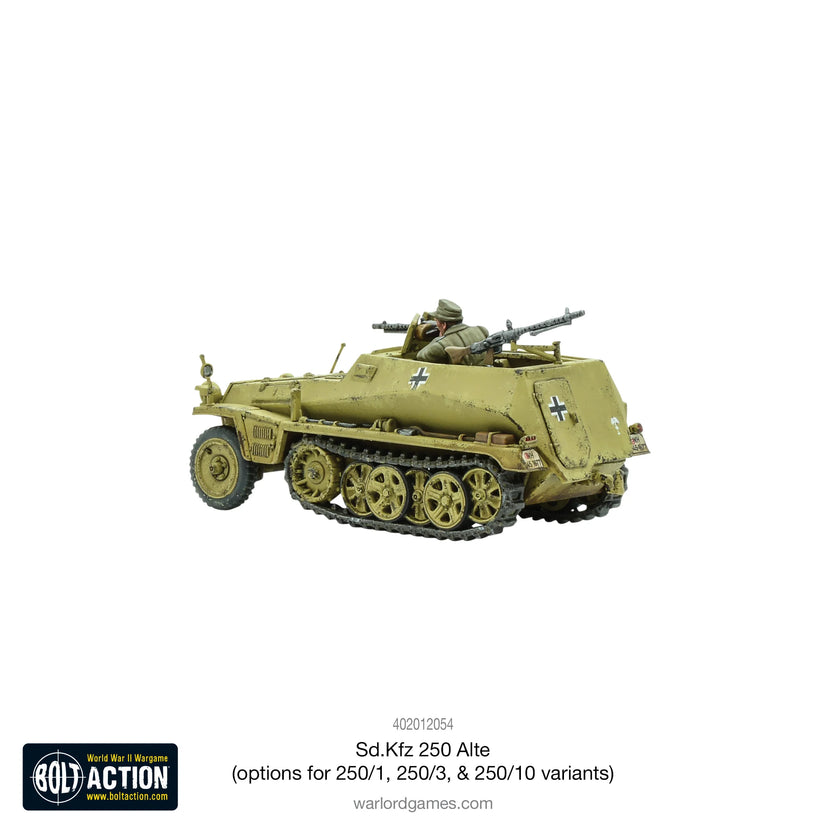 Bolt Action - Sd.Kfz 250 (Alte) half-track (250/1, 250/3 or 250/10 variants)
