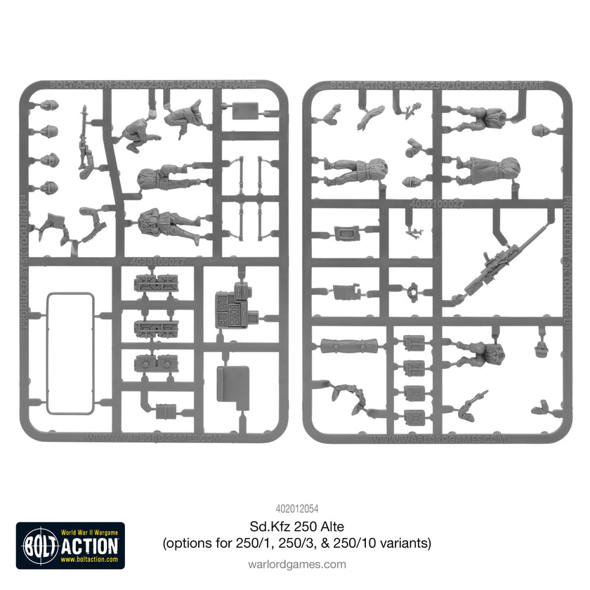 Bolt Action - Sd.Kfz 250 (Alte) half-track (250/1, 250/3 or 250/10 variants)