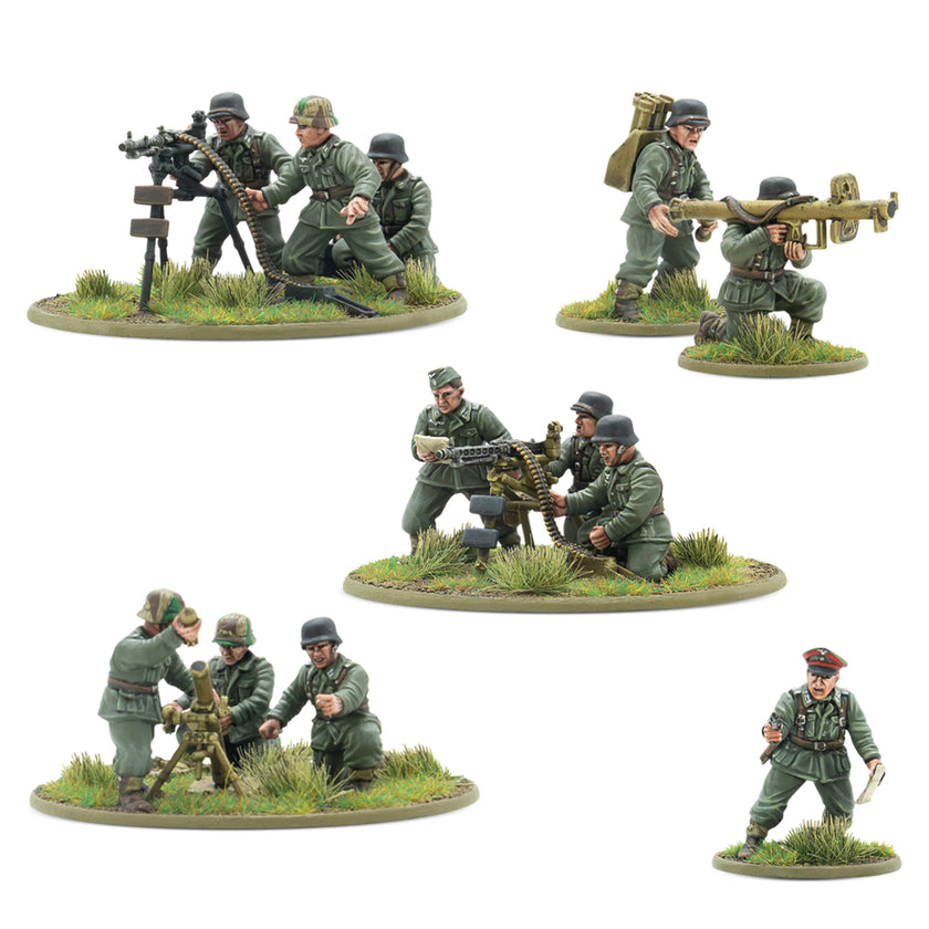 Bolt Action German Heavy Weapons Platoon