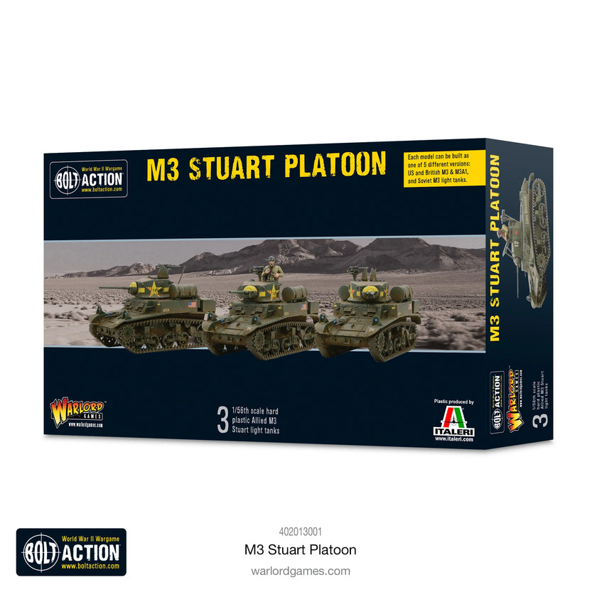 M3 Stuart Platoon 3rd Edition