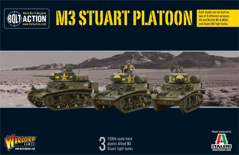 M3 Stuart Platoon 3rd Edition