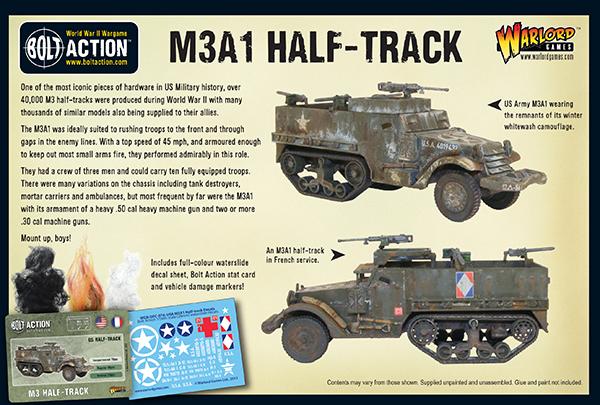 Bolt Action M3A1 Half-track