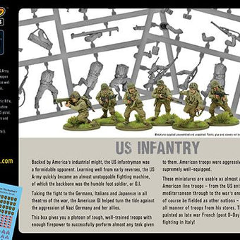 Bolt Action US Infantry Platoon - WWII American GIs