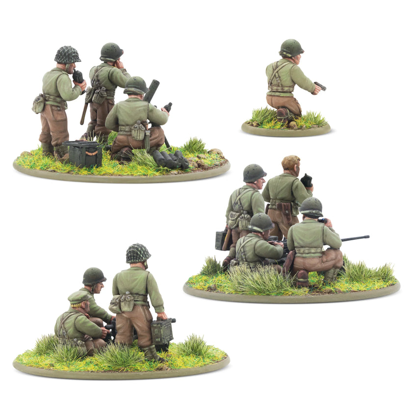 Bolt Action US Heavy weapons platoon (plastic)