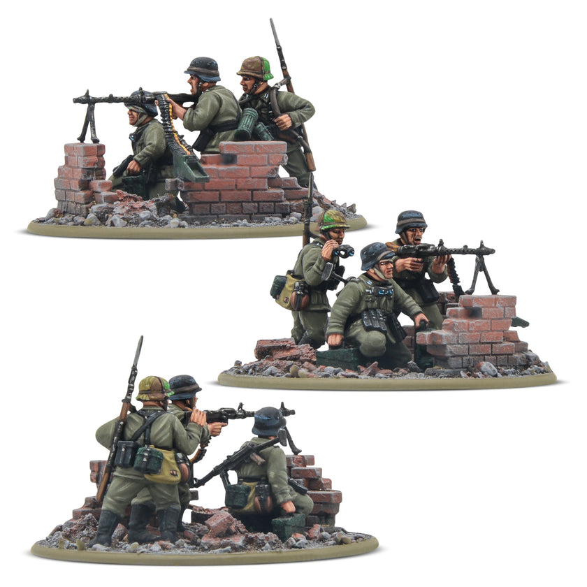 Bolt Action German Veteran Infantry Platoon