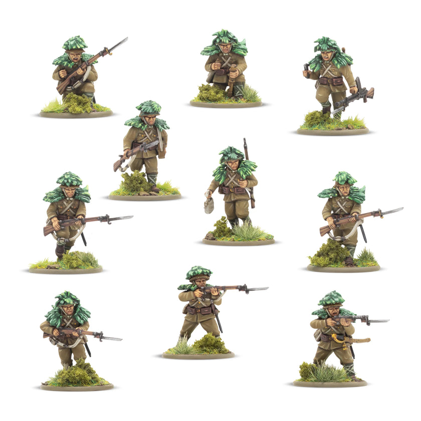Bolt Action Japanese Army Infantry Platoon