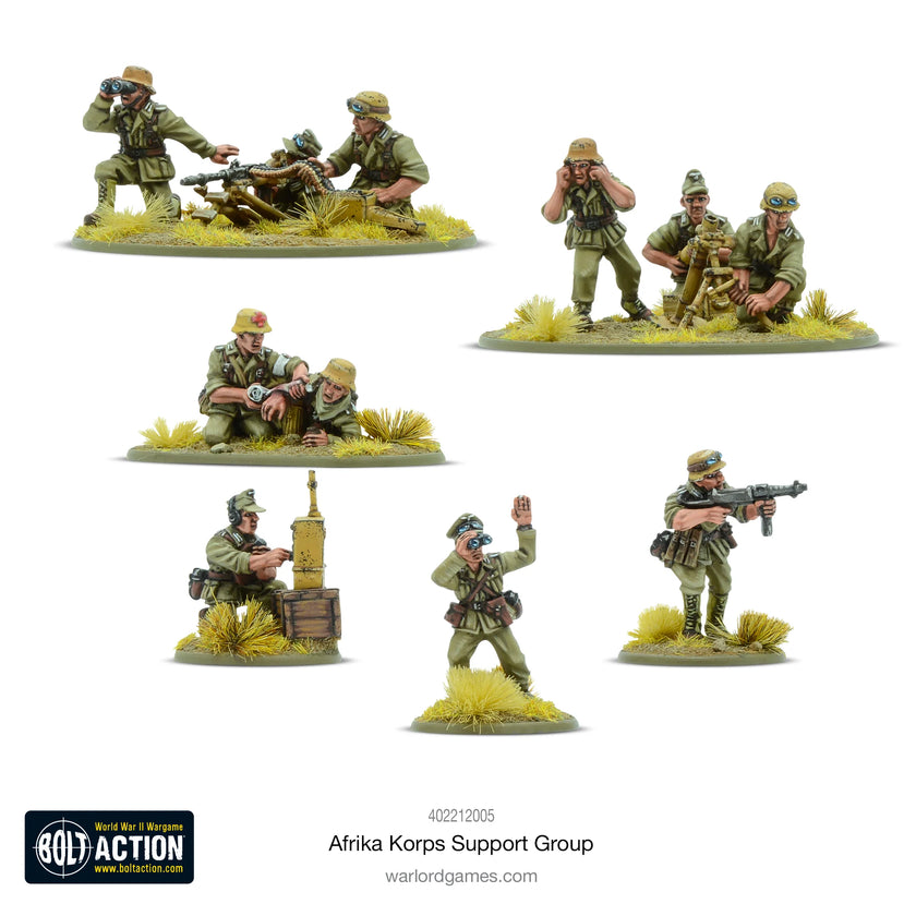Bolt Action Afrika Korps Support Group