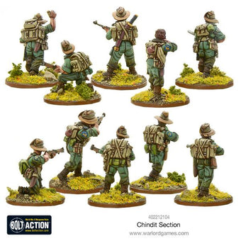 Bolt Action Chindit Section
