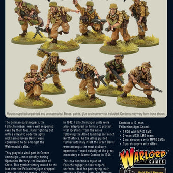 Fallschirmjager squad (tropical Uniform)
