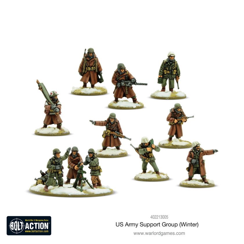 Bolt Action US Army (Winter) Support Group