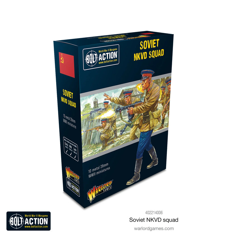 Bolt Action Soviet NKVD squad