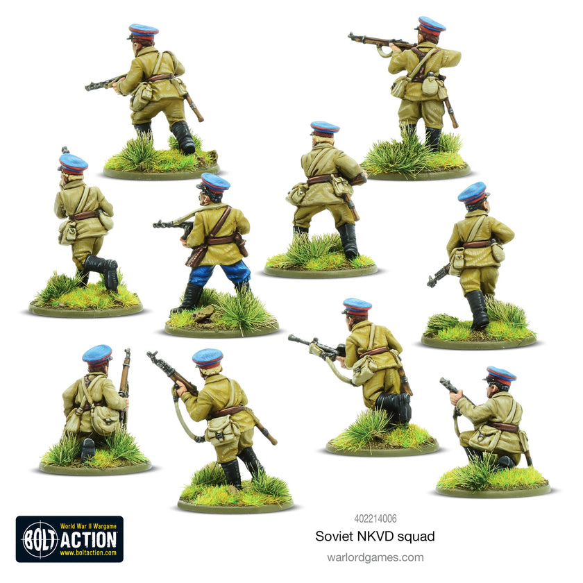 Bolt Action Soviet NKVD squad