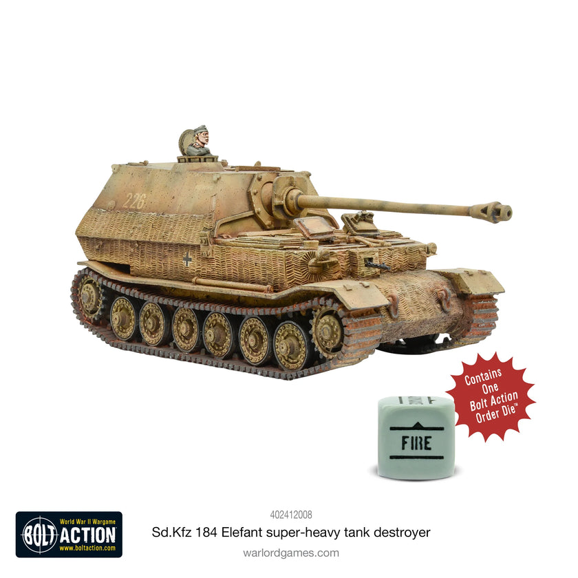 Bolt Action Sd.Kfz 184 Elefant Heavy Tank Destroyer
