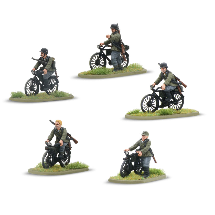 Bolt Action Early War German Infantry on Bicycles