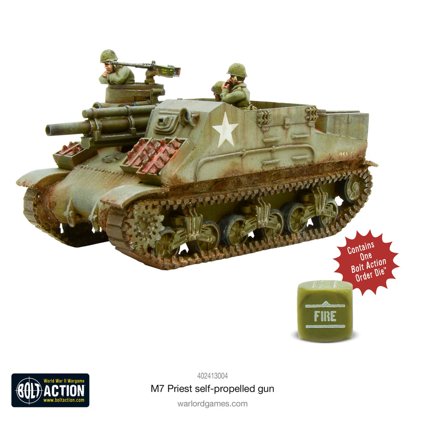 Bolt Action M7 Priest self-propelled gun
