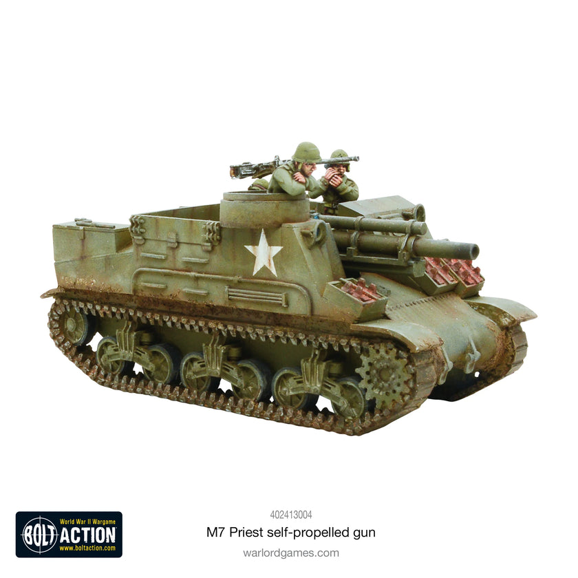 Bolt Action M7 Priest self-propelled gun