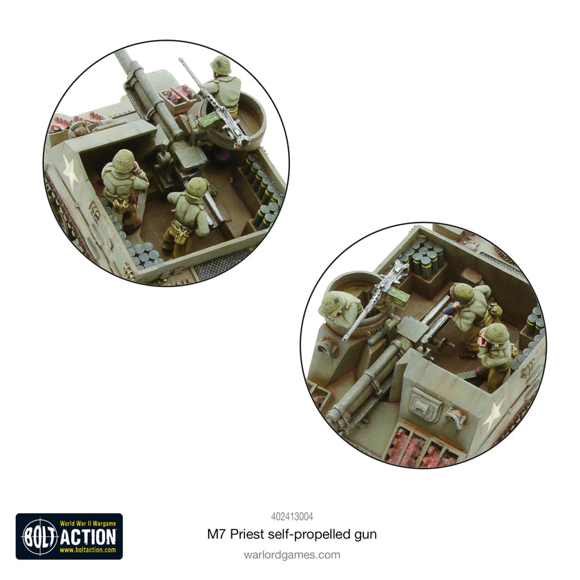 Bolt Action M7 Priest self-propelled gun