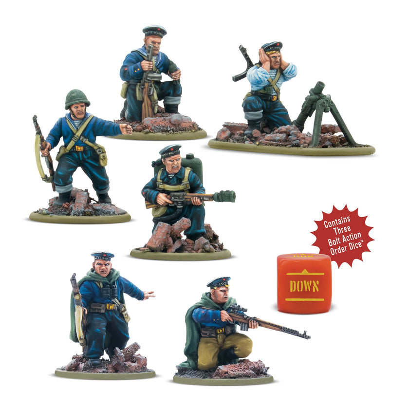 Bolt Action Soviet Naval Brigade Weapon Teams