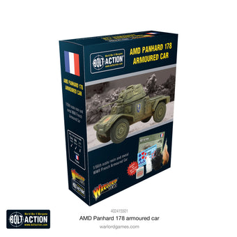 Bolt Action AMD Panhard 178 armoured car