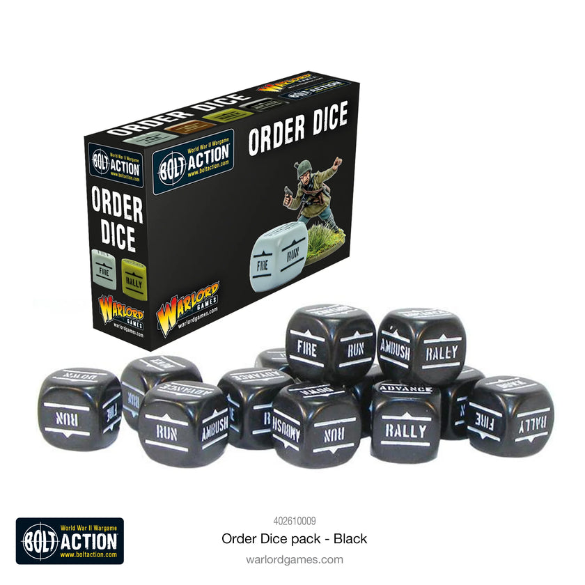 Bolt Action: Orders Dice Pack - Box