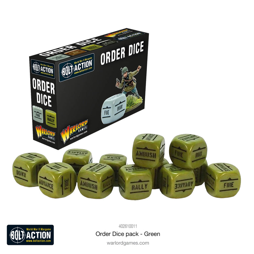 Bolt Action: Orders Dice Pack - Box