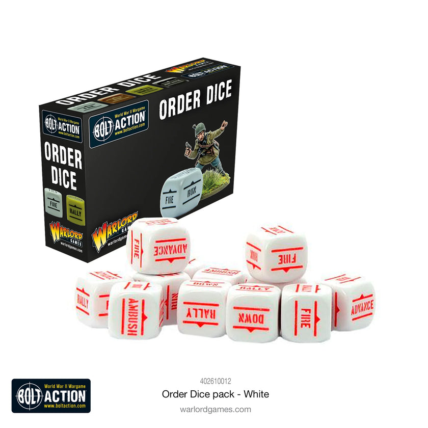 Bolt Action: Orders Dice Pack - Box