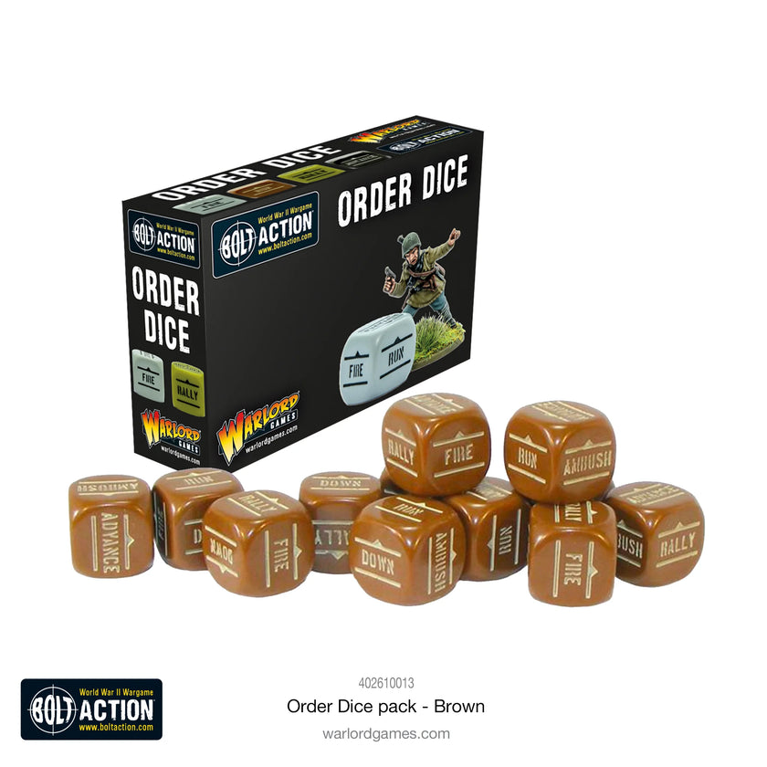Bolt Action: Orders Dice Pack - Box