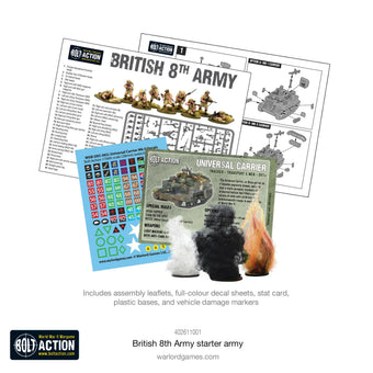 Bolt Action 8th Army Starter Army