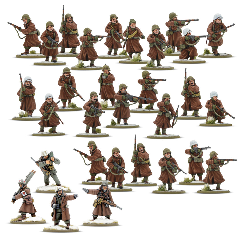 Bolt Action - Defenders of Bastogne US Army (Winter) Starter Army