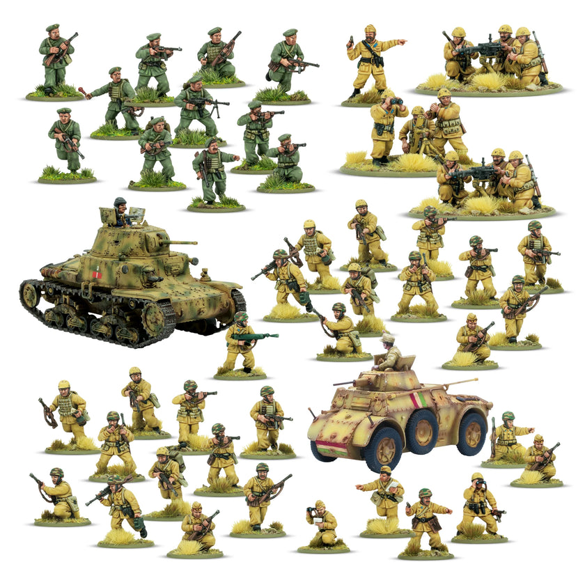 Bolt Action Lions of the Folgore - Italian Paracadutisti Starter Army