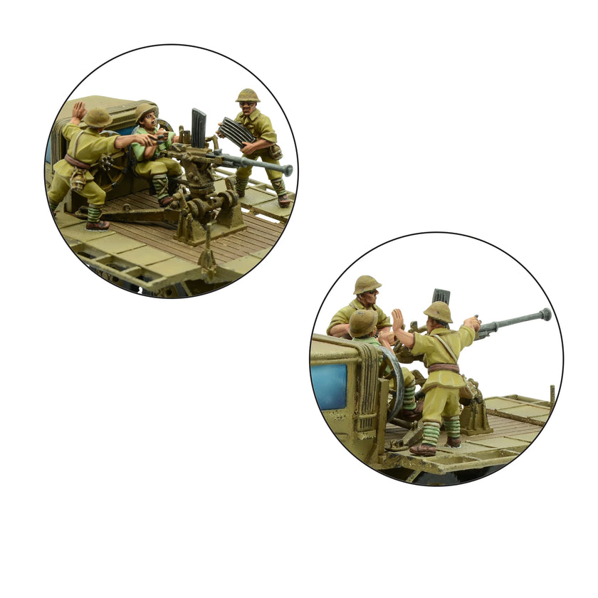 Bolt Action Isuzu Type 98 AA Machine Cannon Carrier
