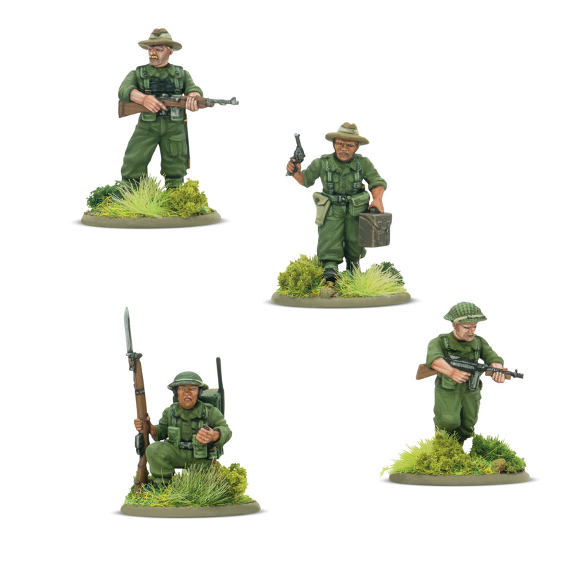 Bolt Action Gurkha HQ Blister Pack
