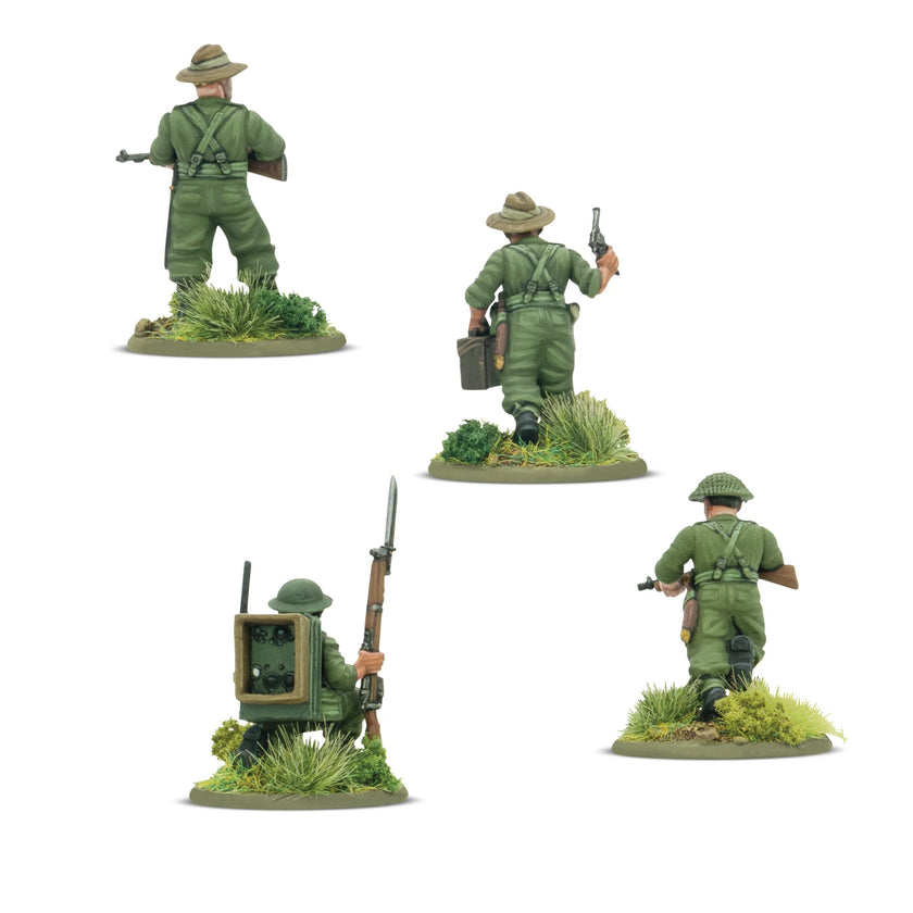 Bolt Action Gurkha HQ Blister Pack