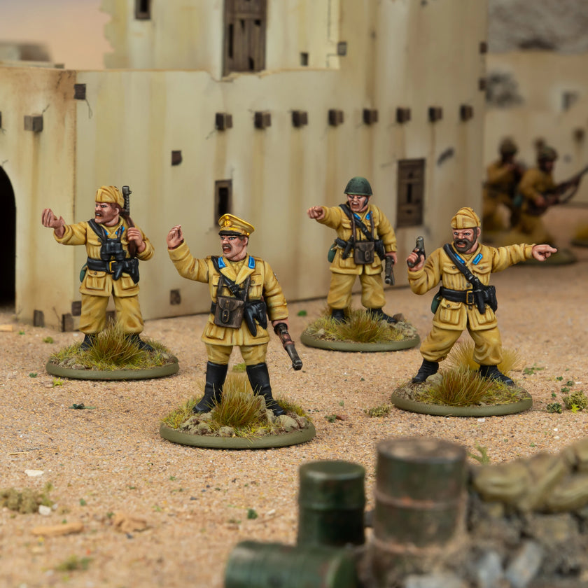 Bolt Action Italian Paracadutisti Platoon Commanders Blister Pack