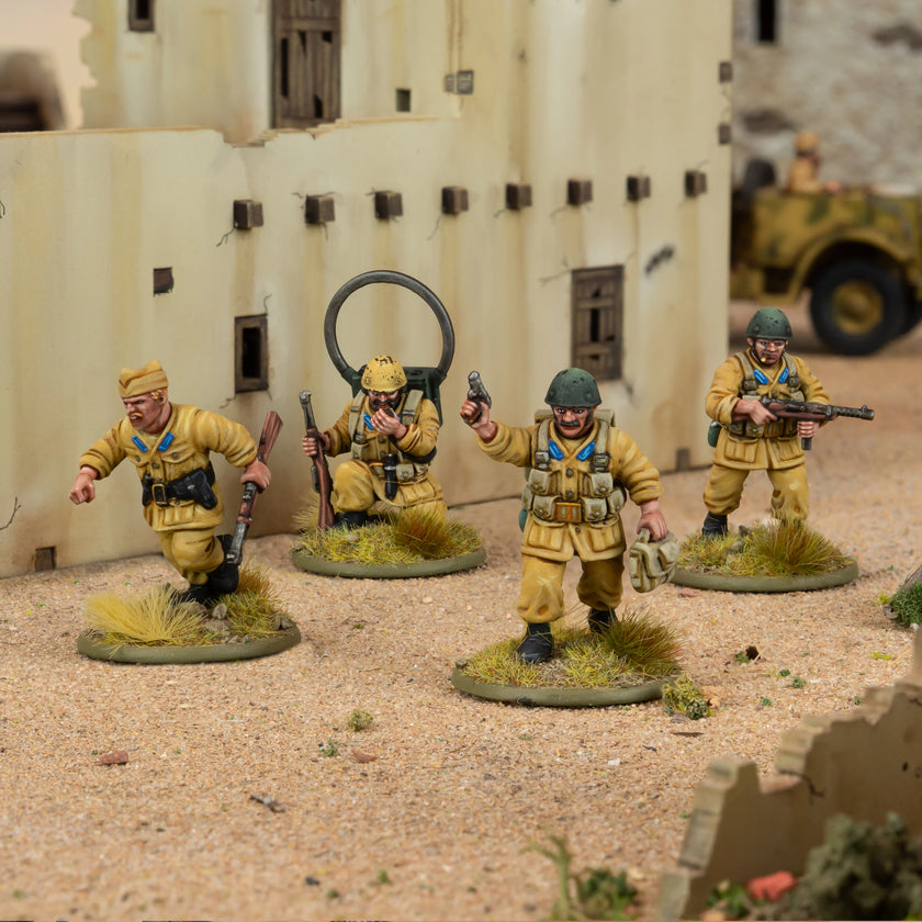 Bolt Action Italian Paracadutisti HQ Blister Pack
