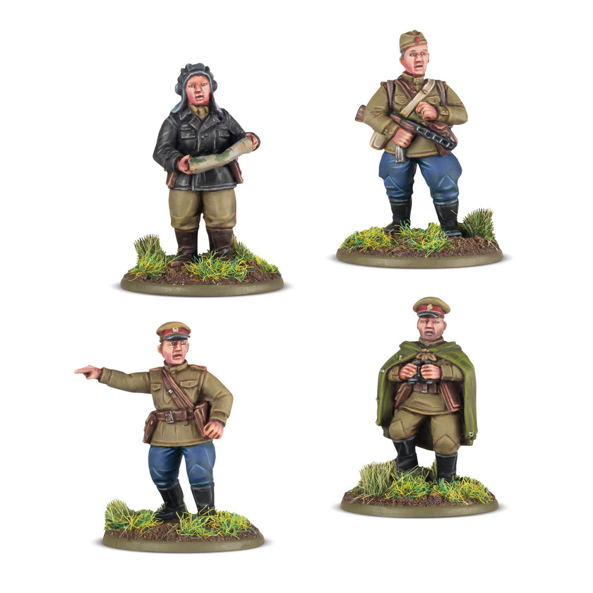 Bolt Action  - Soviet platoon commanders