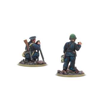 Bolt Action Soviet Naval Brigade Forward Observer Team Blister Pack