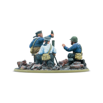 Bolt Action Soviet Naval Brigade Medium Mortar Team Blister Pack