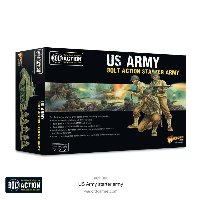 US Army Starter Army - Bolt Action 3rd Edition