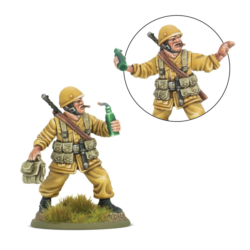 Bolt Action Armies of Italy with 'Desert Lightning' book miniature