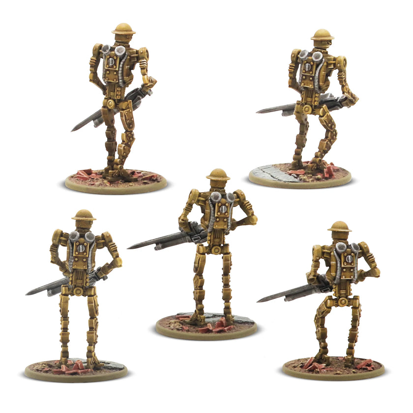 Konflikt '47 Mk I Automated Infantry Squad with MMG