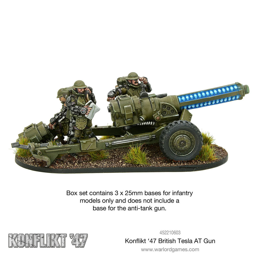 Konflikt '47 British Commonwealth M17 Tesla Cannon Team