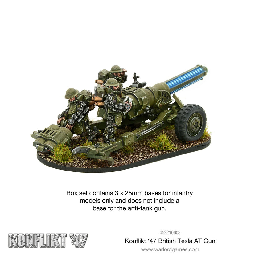 Konflikt '47 British Commonwealth M17 Tesla Cannon Team